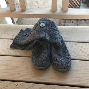 Knit grey Ugg boots